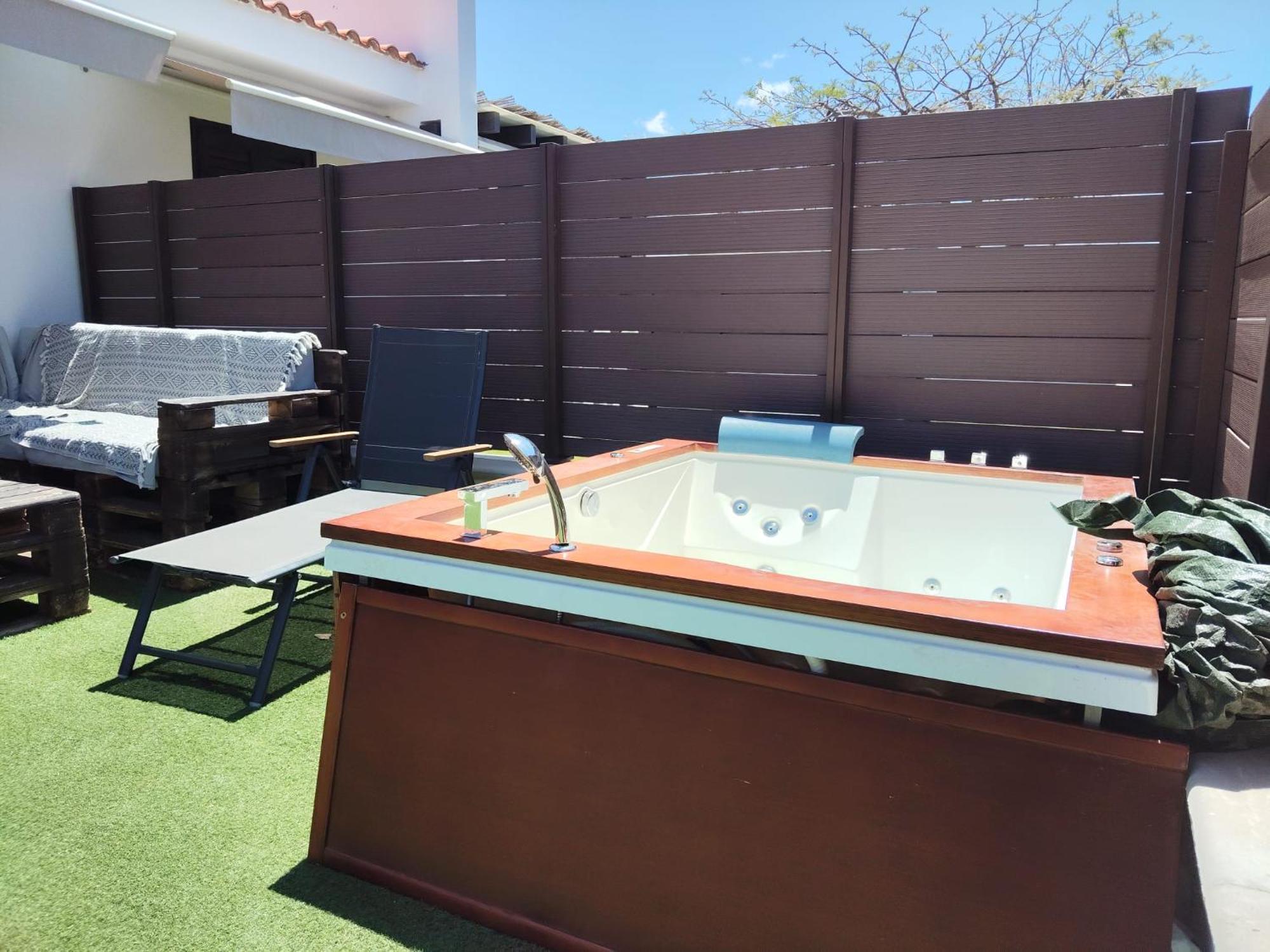 Bungalow Maspalomas Golf Con Jacuzzi, Piscina Y Jardin San Bartolomé Buitenkant foto